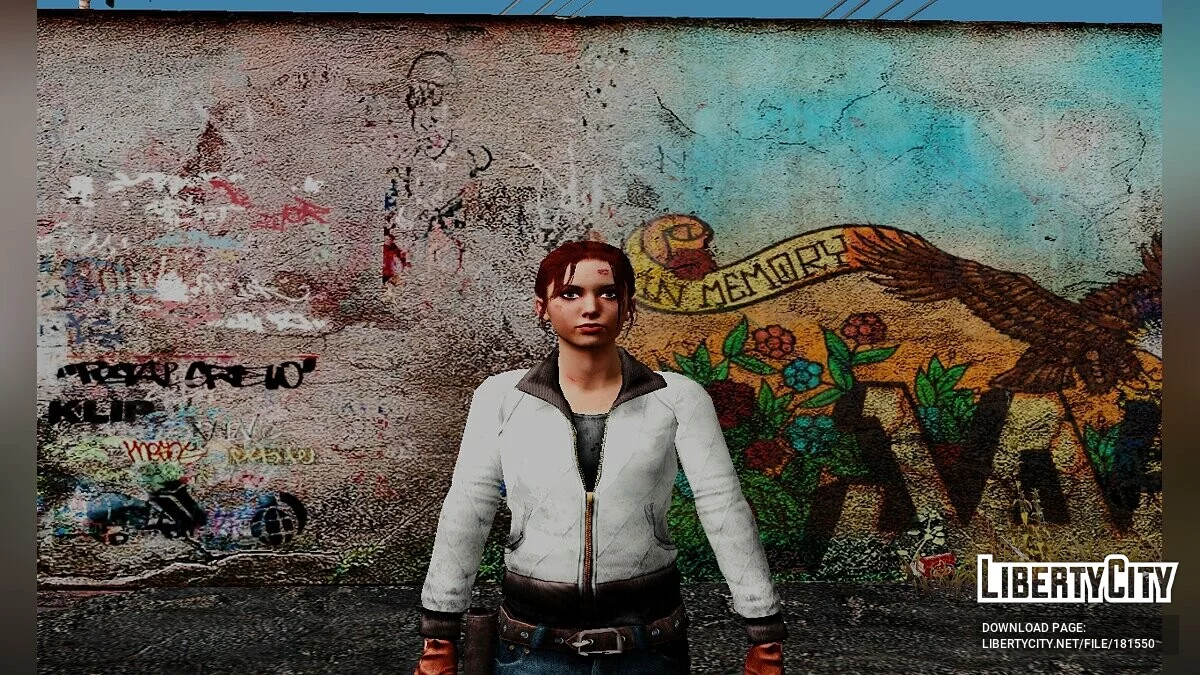 Зои из Left 4 Dead / GTA San Andreas