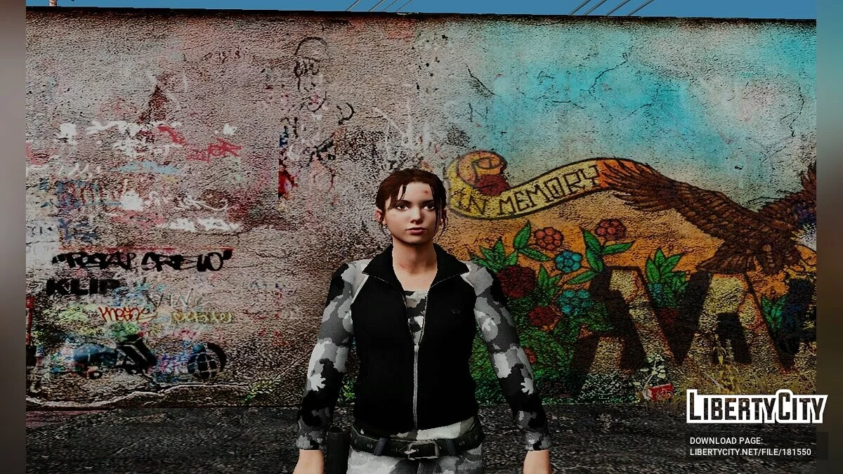 Зои из Left 4 Dead / GTA San Andreas