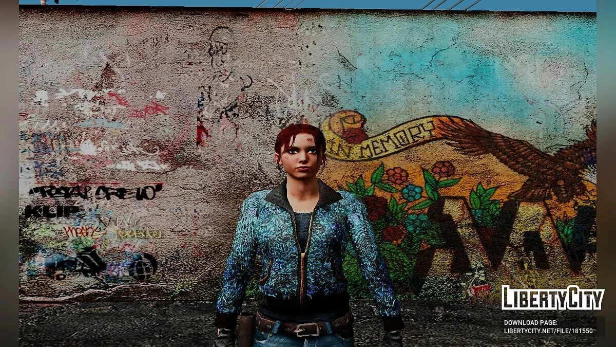 Зои из Left 4 Dead / GTA San Andreas