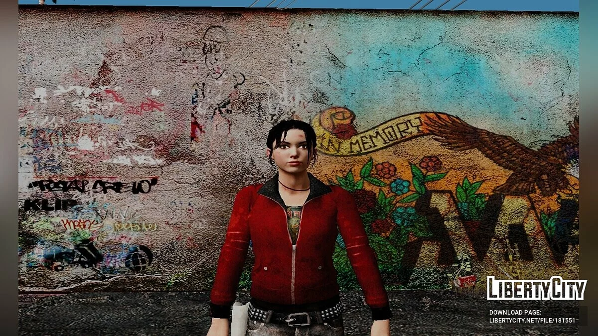 Зои из Left 4 Dead / GTA San Andreas