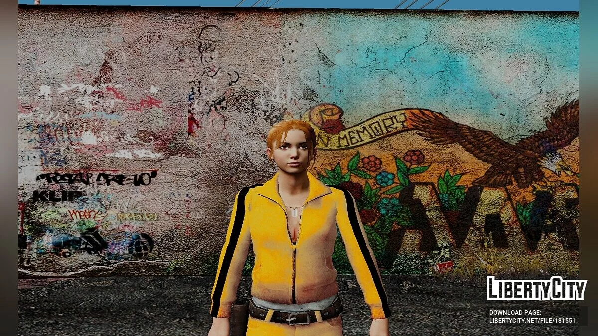 Зои из Left 4 Dead / GTA San Andreas