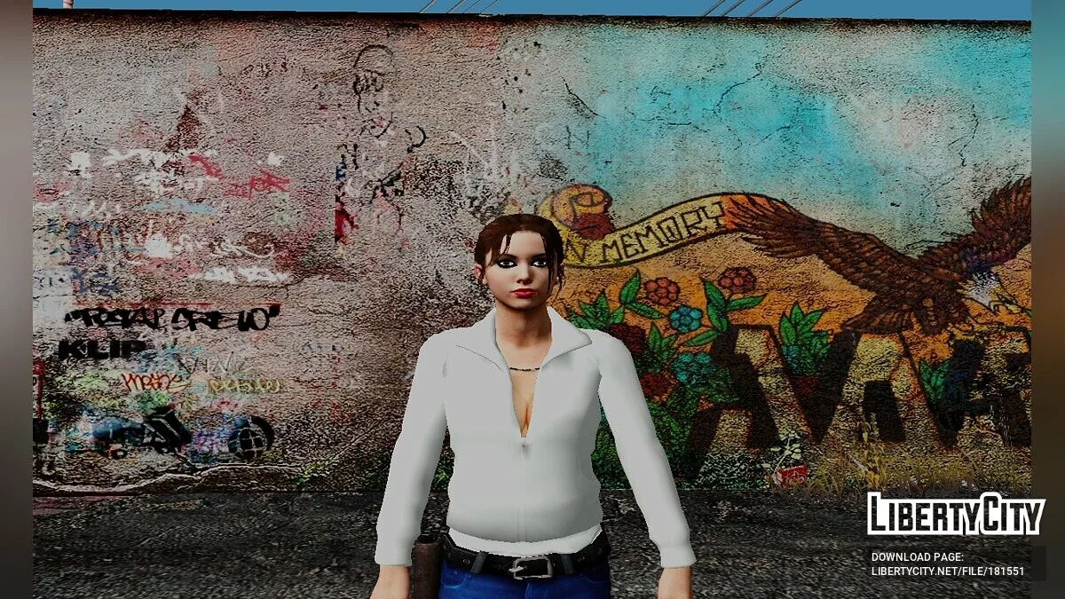 Зои из Left 4 Dead / GTA San Andreas