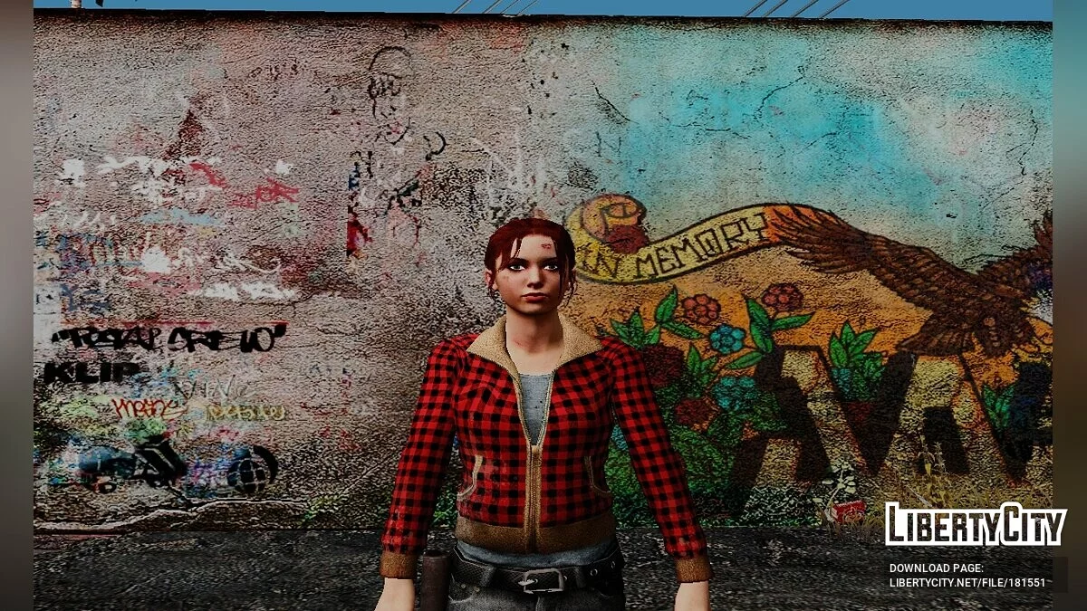 Зои из Left 4 Dead / GTA San Andreas