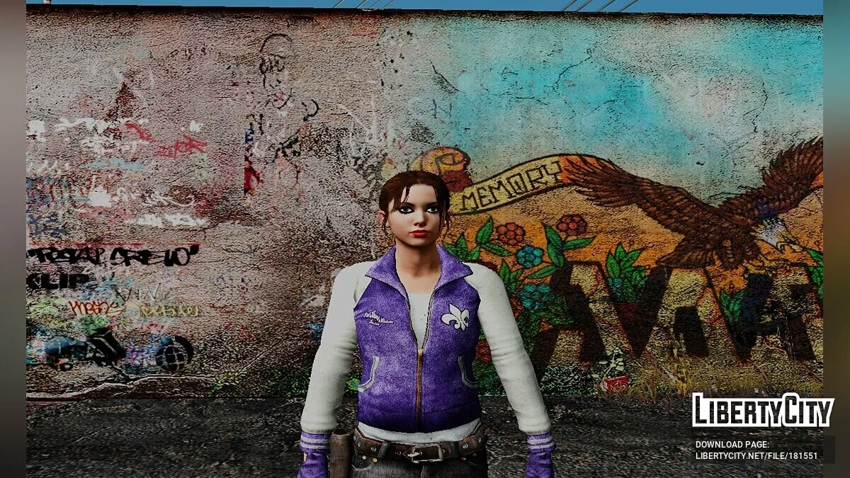 Зои из Left 4 Dead / GTA San Andreas