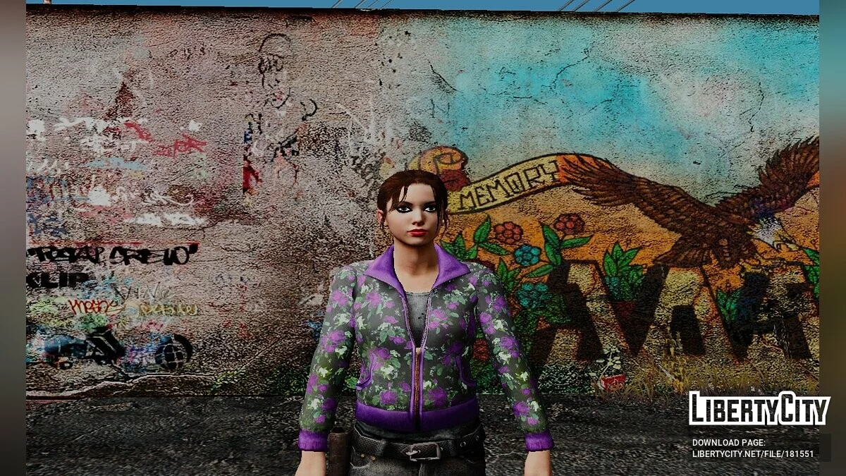 Зои из Left 4 Dead / GTA San Andreas