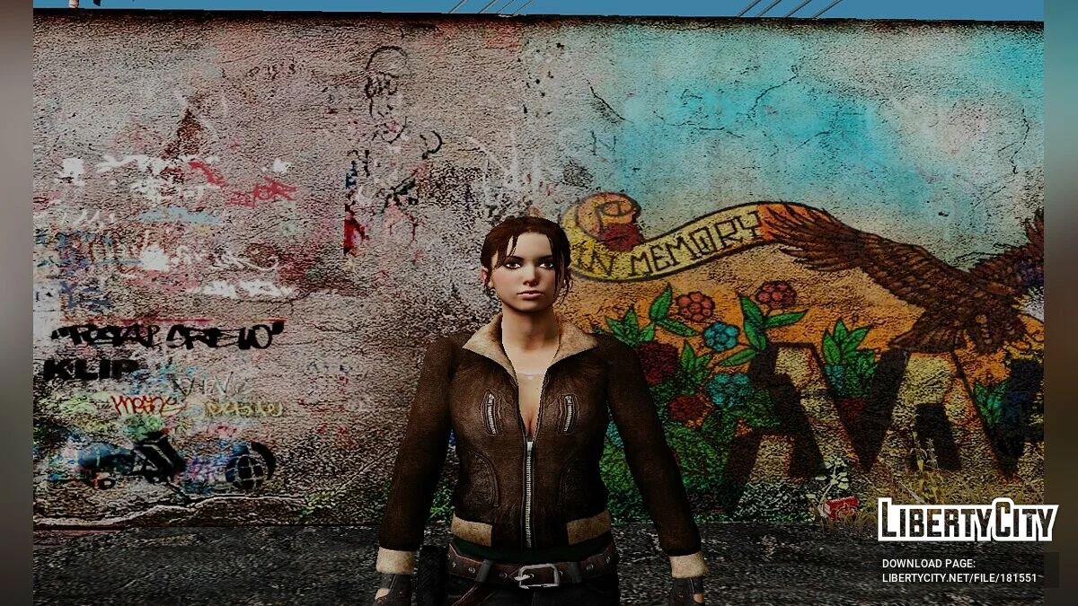 Зои из Left 4 Dead / GTA San Andreas