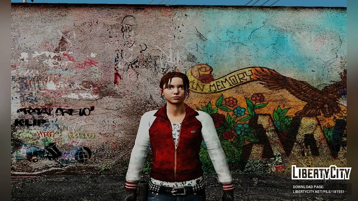 Зои из Left 4 Dead / GTA San Andreas