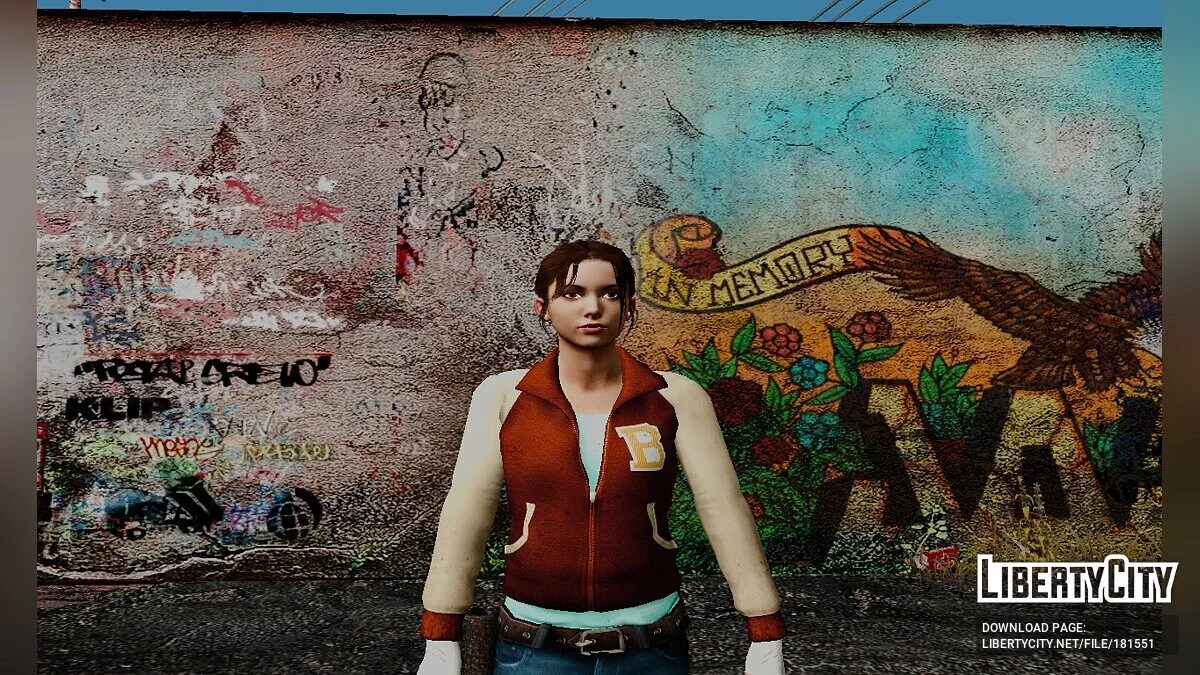 Зои из Left 4 Dead / GTA San Andreas