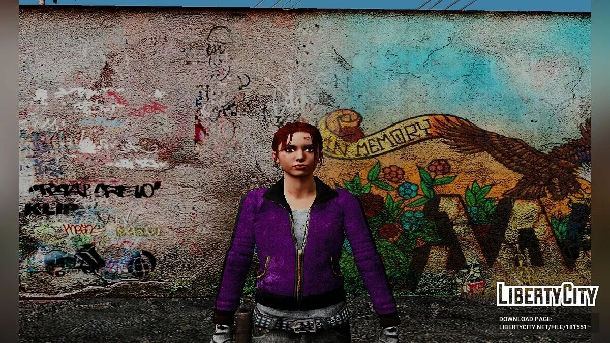 Зои из Left 4 Dead / GTA San Andreas