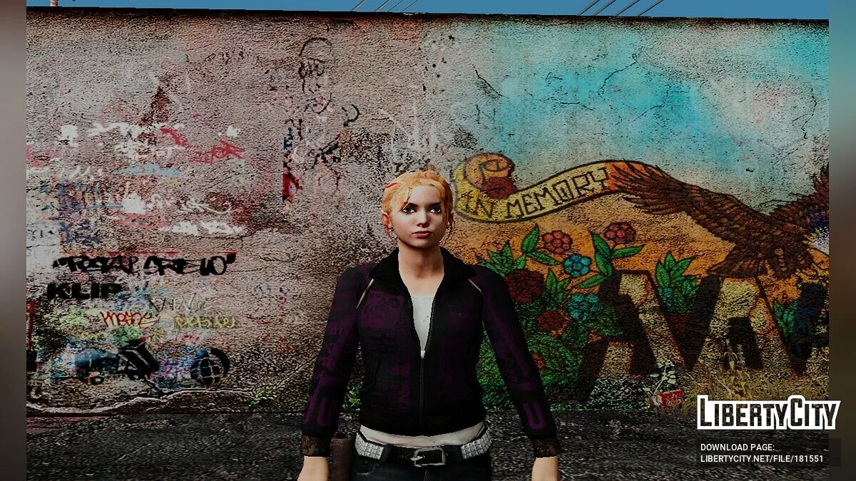 Зои из Left 4 Dead / GTA San Andreas