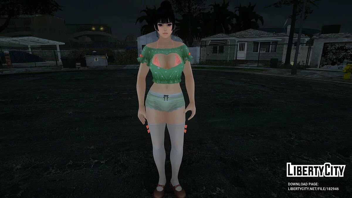 Ниотенгу в сексуальном наряде / GTA San Andreas