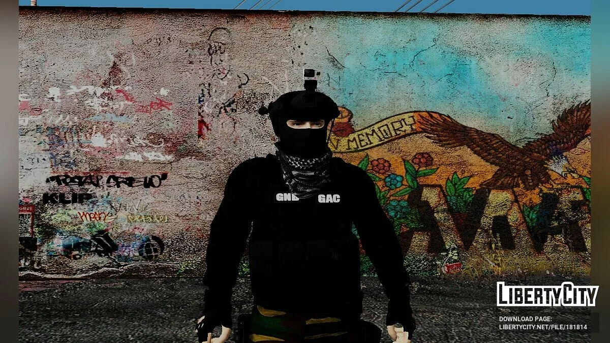 Пак солдат из подразделений DGCIM и DEL GAC / GTA San Andreas