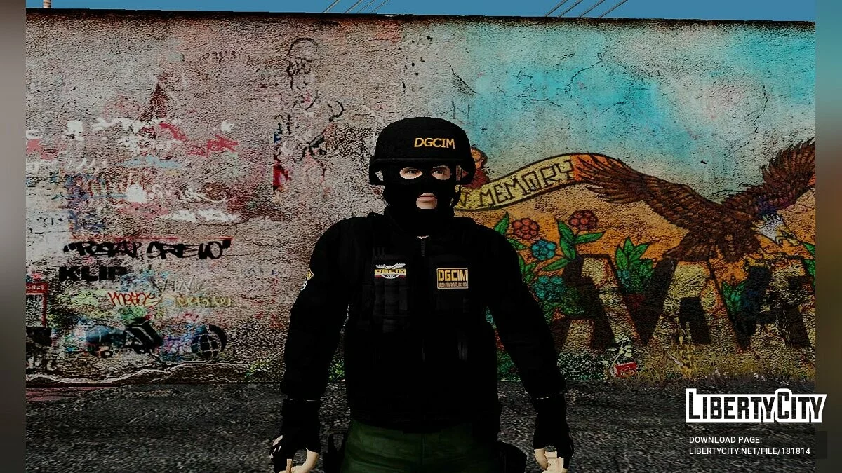 Пак солдат из подразделений DGCIM и DEL GAC / GTA San Andreas