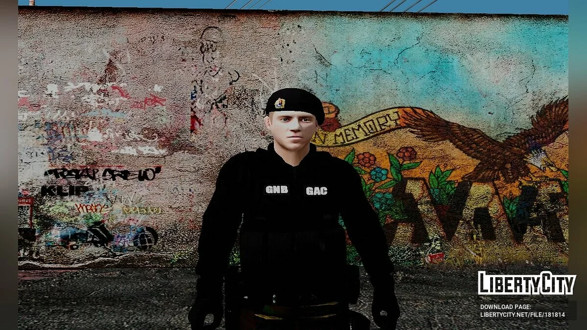 Пак солдат из подразделений DGCIM и DEL GAC / GTA San Andreas