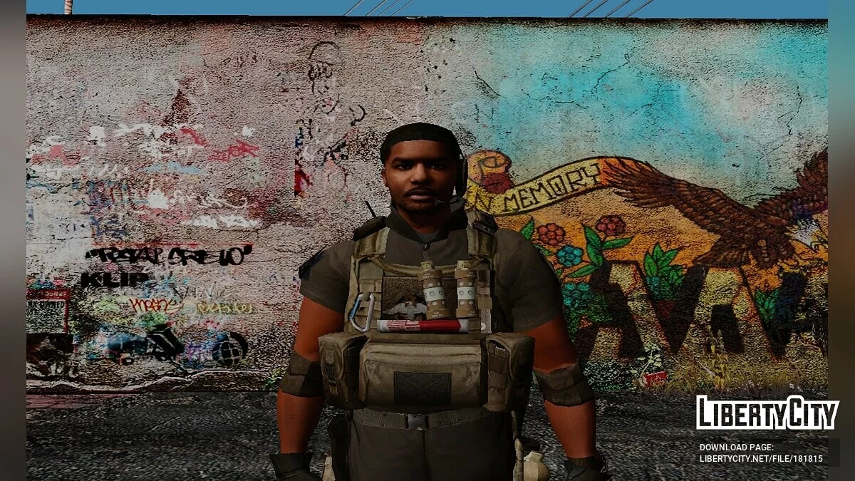 Сборник различных солдат и полицейских / GTA San Andreas