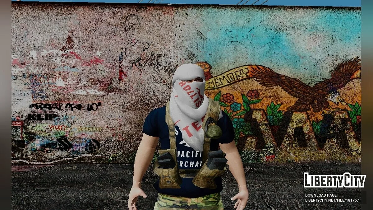 Сборник скинов различных преступников / GTA San Andreas