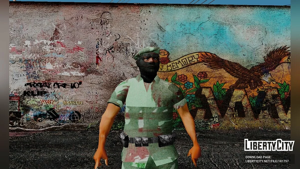 Сборник скинов различных преступников / GTA San Andreas