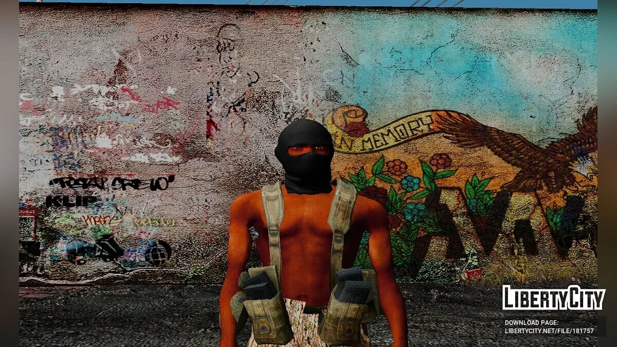Сборник скинов различных преступников / GTA San Andreas