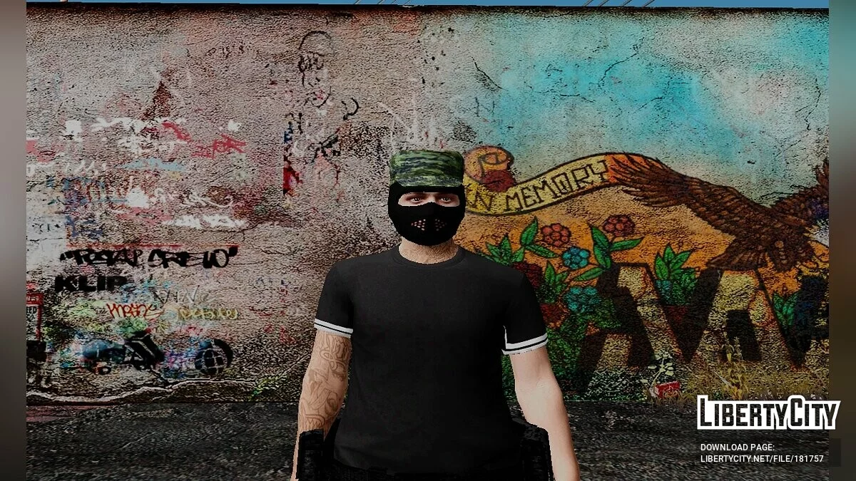 Сборник скинов различных преступников / GTA San Andreas