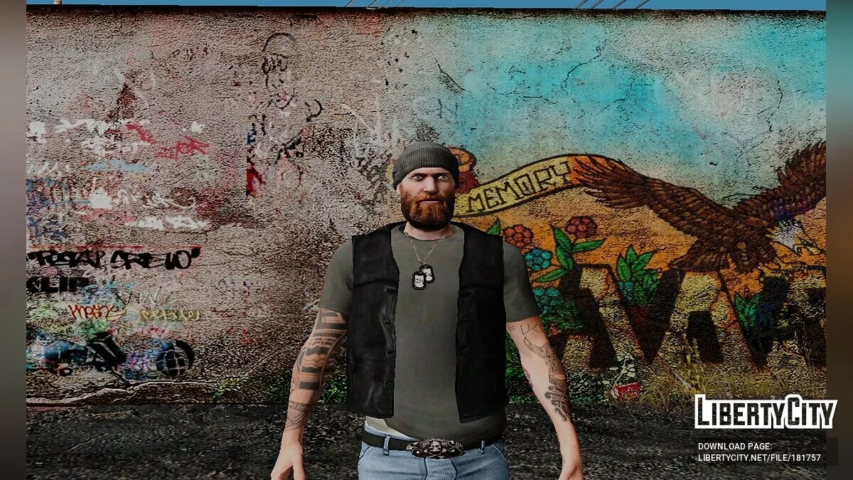 Сборник скинов различных преступников / GTA San Andreas