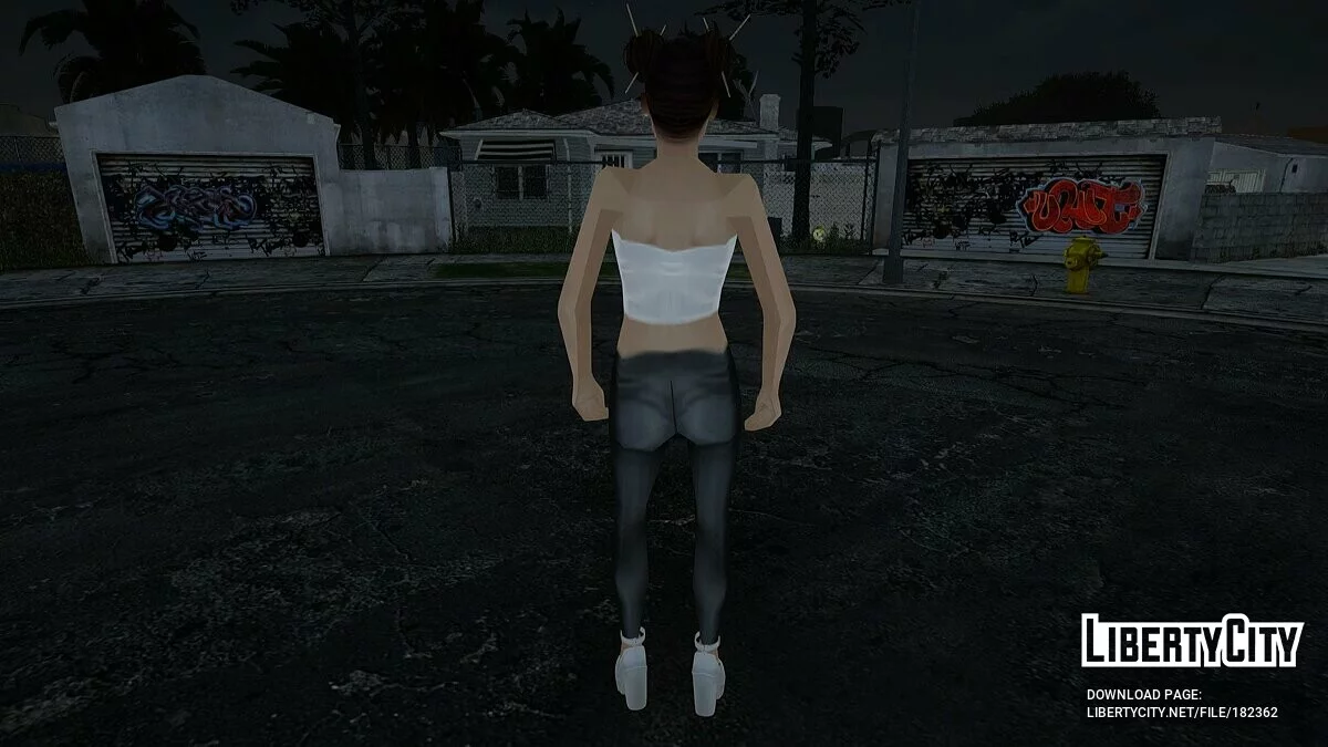 Сборник женских скинов в SA стиле / GTA San Andreas