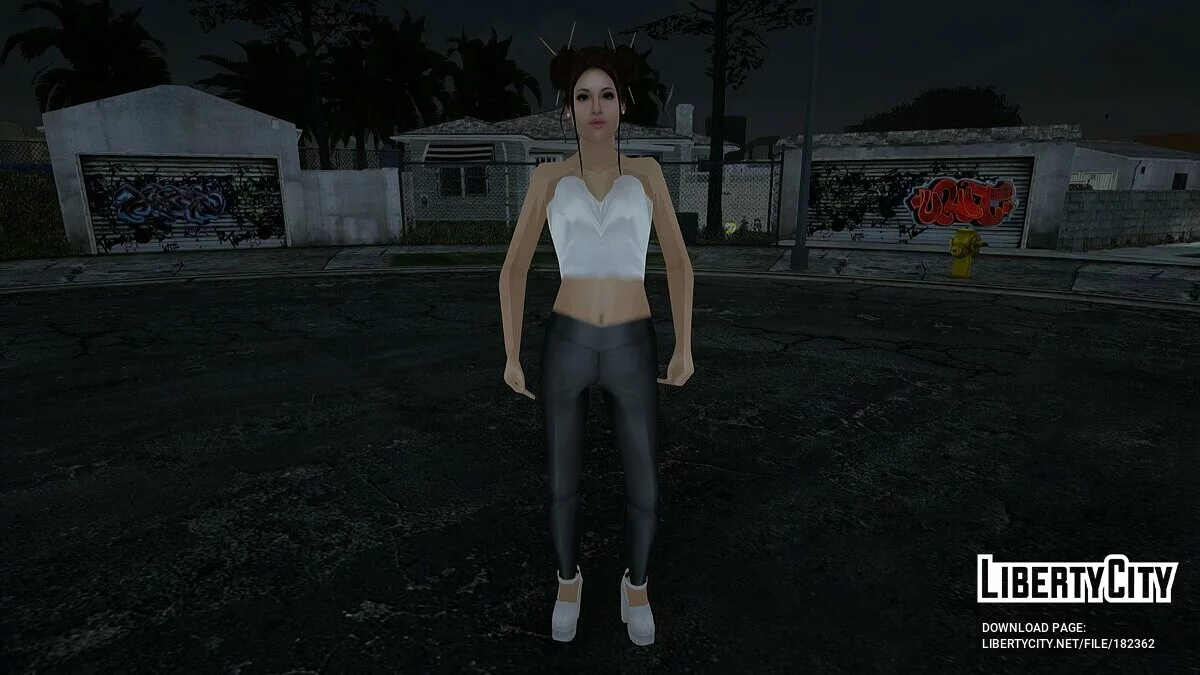 Сборник женских скинов в SA стиле / GTA San Andreas