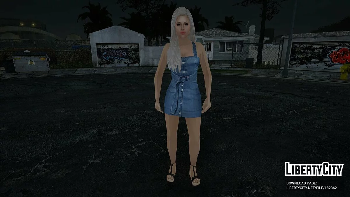 Сборник женских скинов в SA стиле / GTA San Andreas