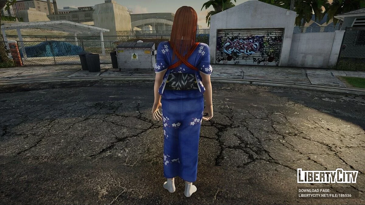 Касуми из Dead Or Alive 5 / GTA San Andreas