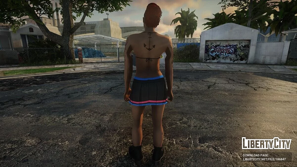 Сборник скинов из GTA Online / GTA San Andreas