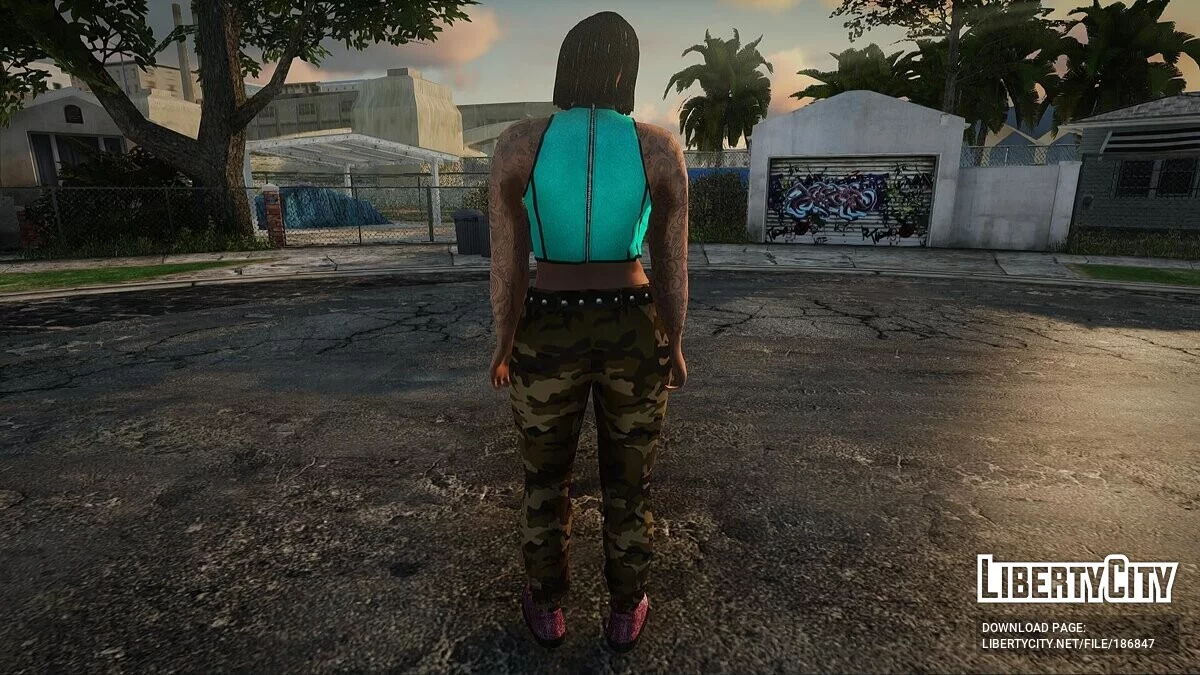 Сборник скинов из GTA Online / GTA San Andreas