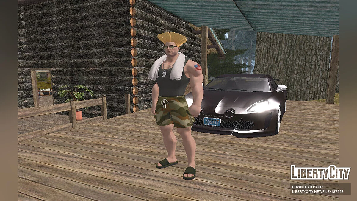Гайл из Fortnite / GTA San Andreas