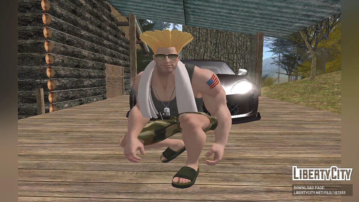 Гайл из Fortnite / GTA San Andreas