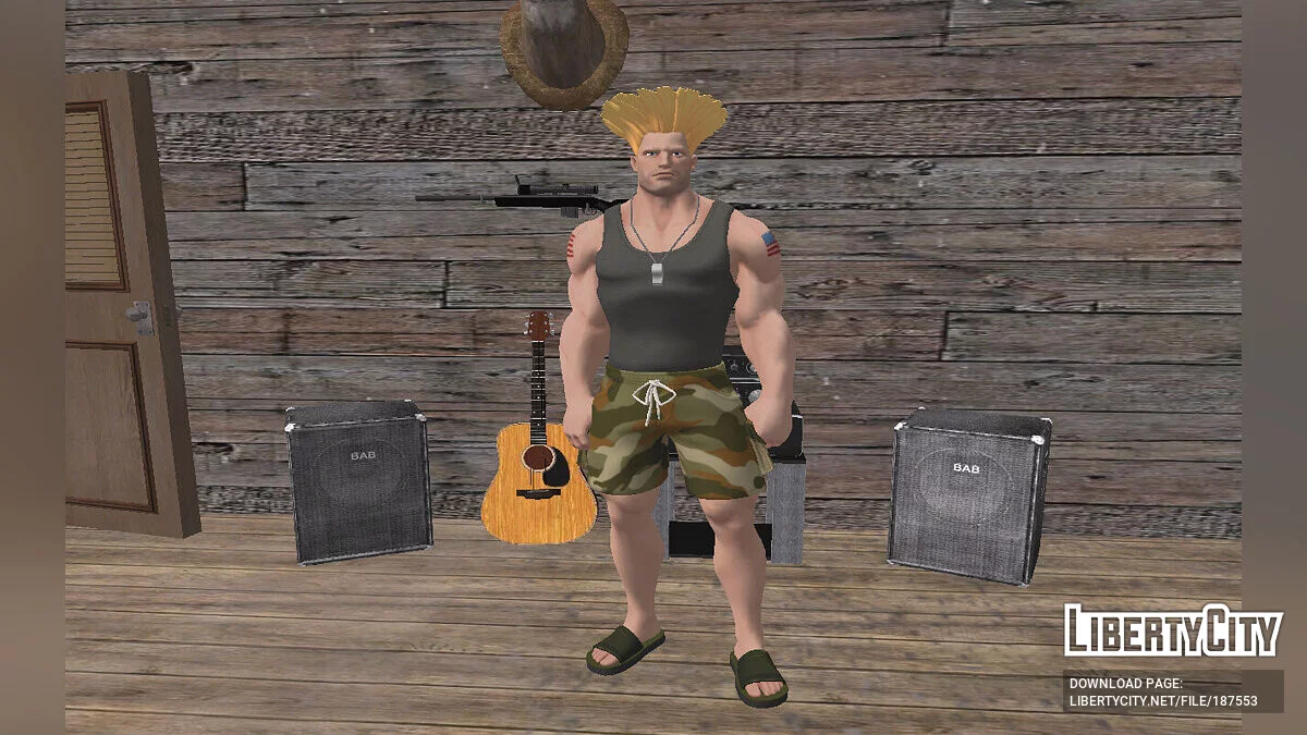 Гайл из Fortnite / GTA San Andreas