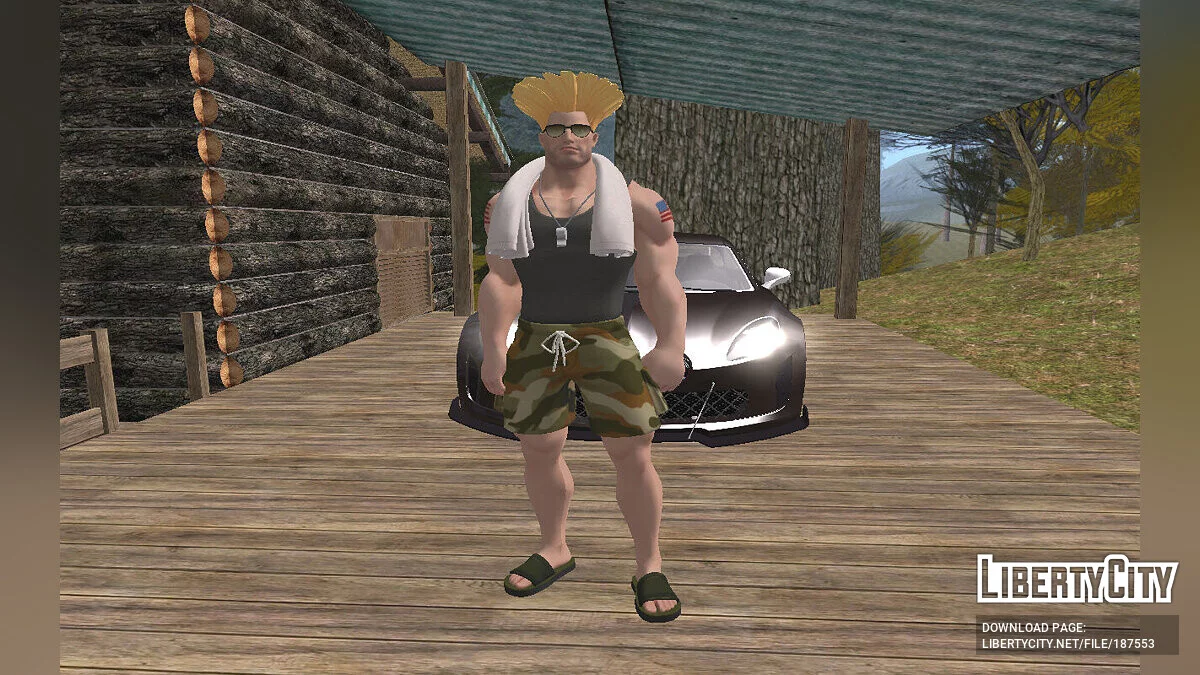 Гайл из Fortnite / GTA San Andreas