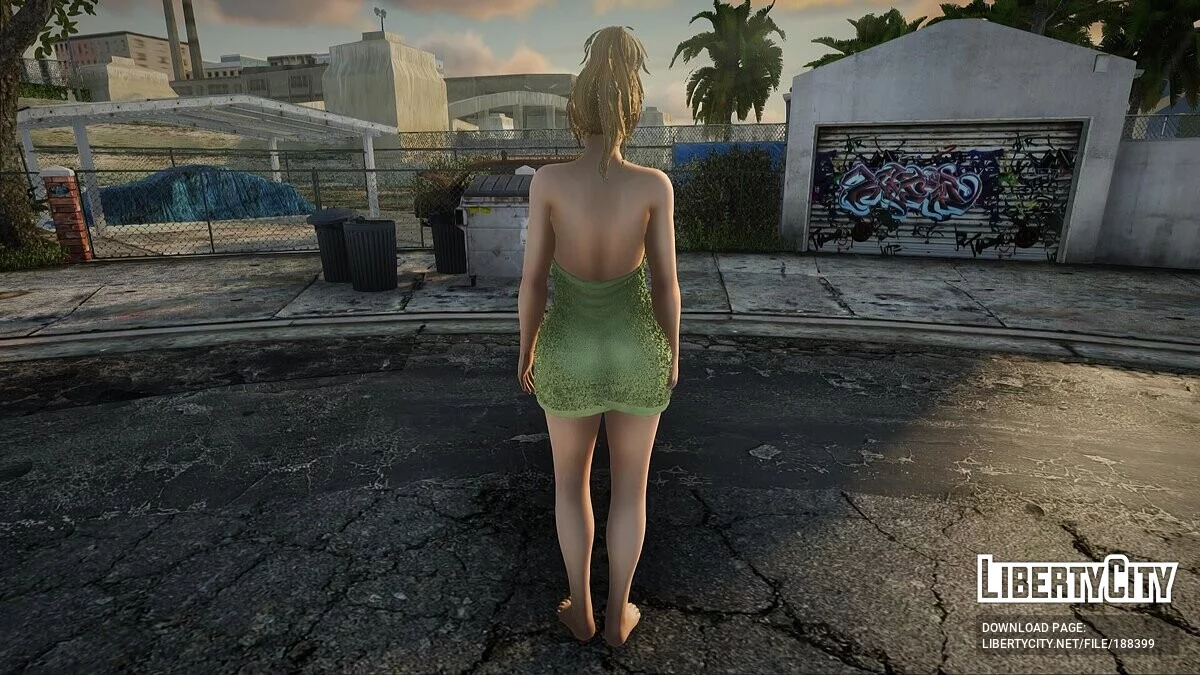 Yukino Bambu из DOAXVV в полотенце (сборник скинов) / GTA San Andreas