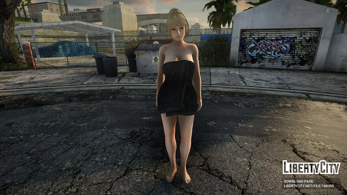 Yukino Bambu из DOAXVV в полотенце (сборник скинов) / GTA San Andreas