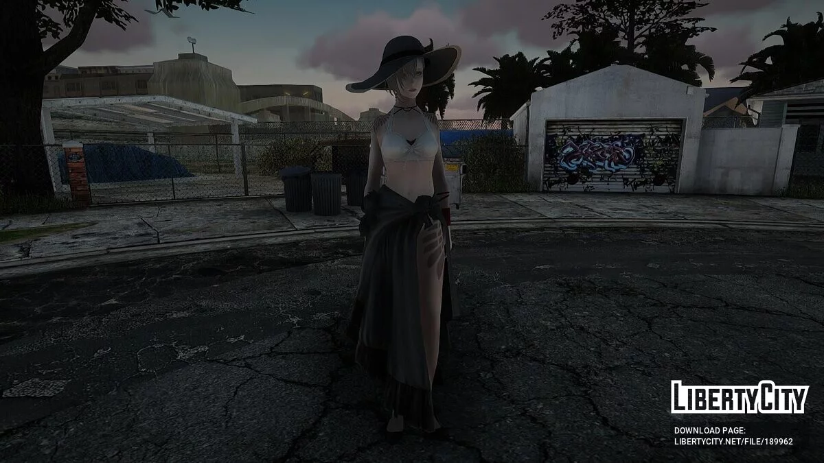 Akeha из NieR Reincarnation / GTA San Andreas