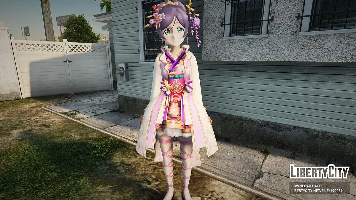 Большой сборник скинов из Love Live / GTA San Andreas