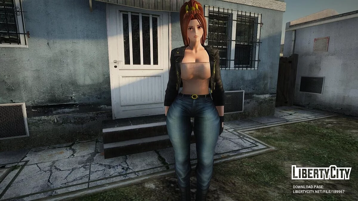 Мэи из KOF в повседневной одежде / GTA San Andreas