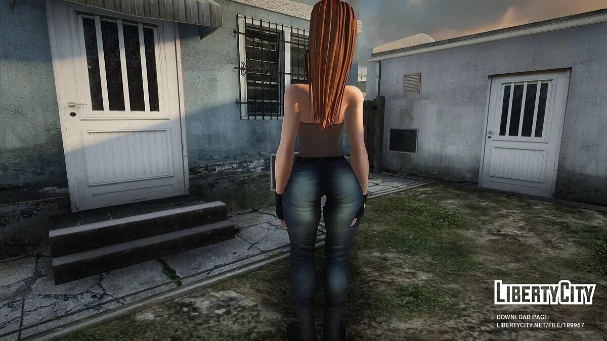 Мэи из KOF в повседневной одежде / GTA San Andreas