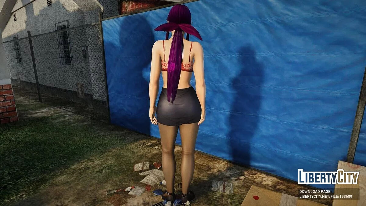 Zi Niao в офисной одежде / GTA San Andreas