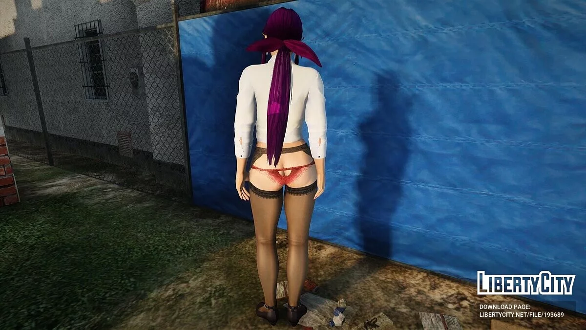 Zi Niao в офисной одежде / GTA San Andreas