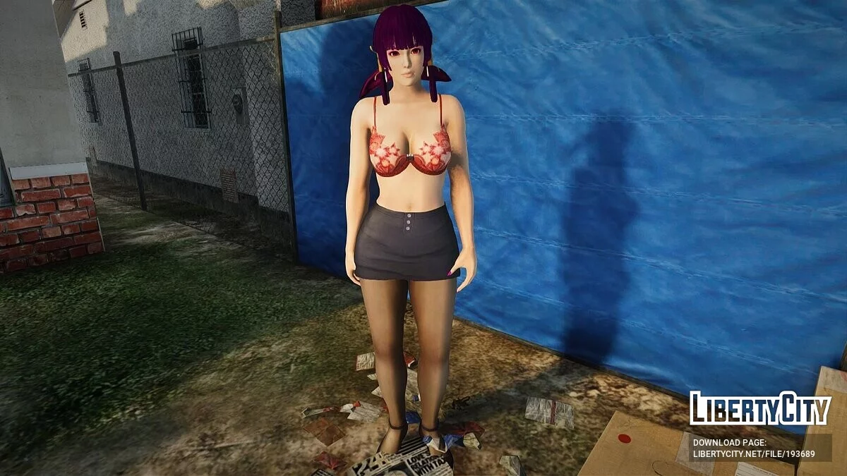 Zi Niao в офисной одежде / GTA San Andreas