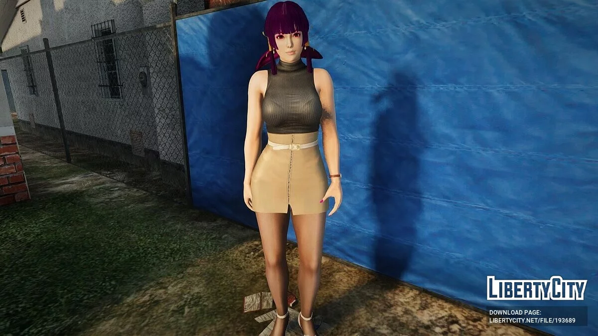 Zi Niao в офисной одежде / GTA San Andreas