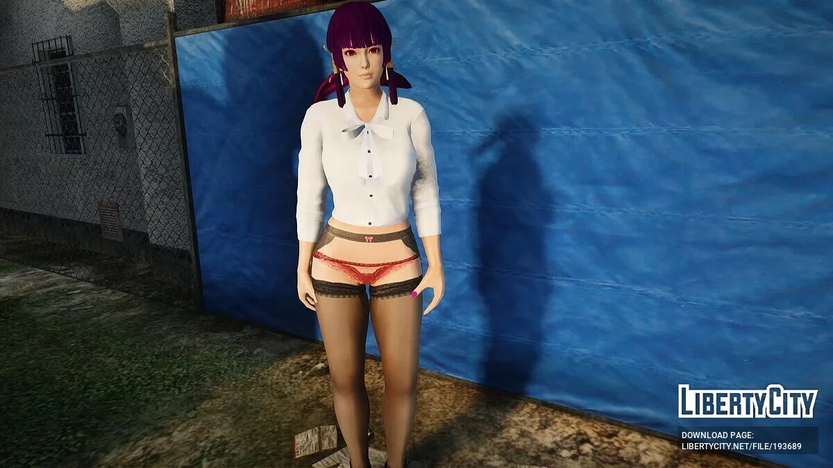 Zi Niao в офисной одежде / GTA San Andreas