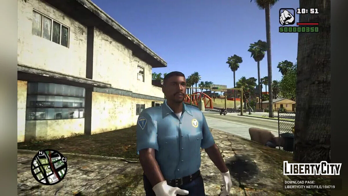 HD Public Services - Скины с рабочей анимацией рта / GTA San Andreas