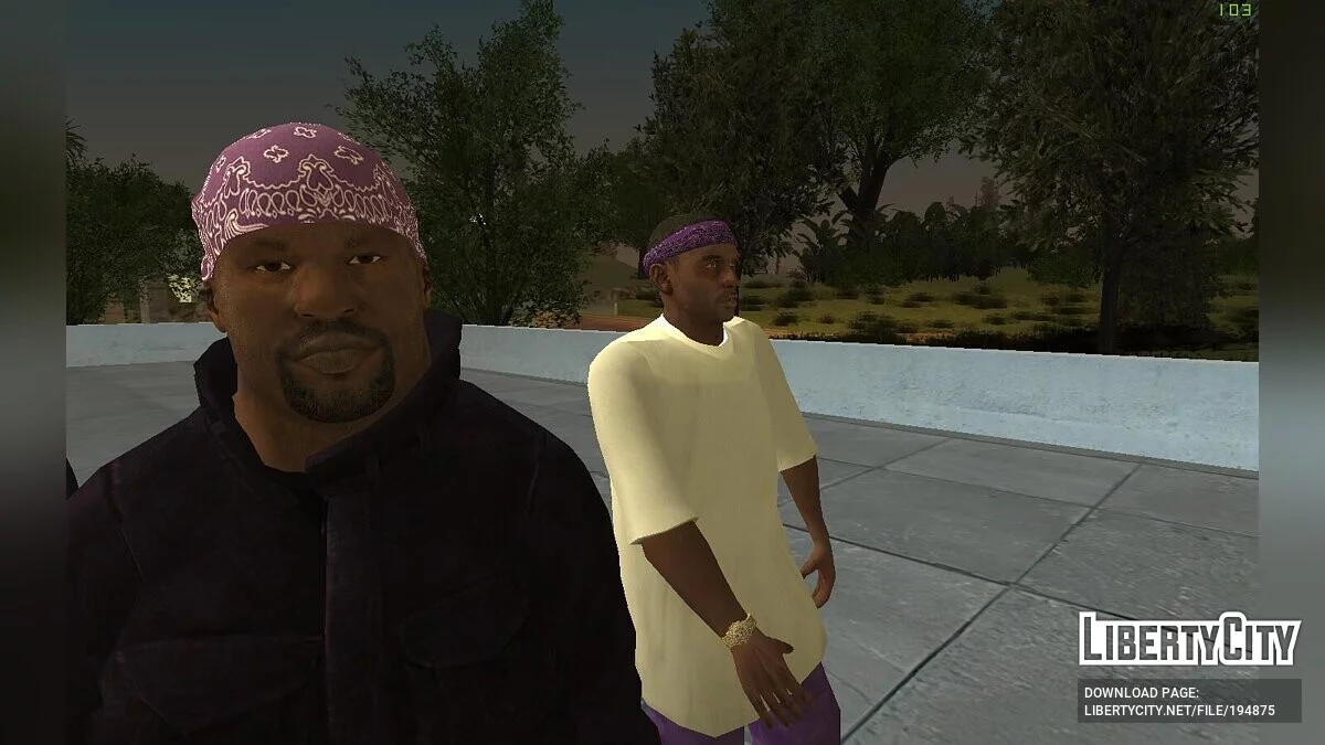 HD Gangs & Drug Dealers - Скины с рабочей анимацией рта / GTA San Andreas