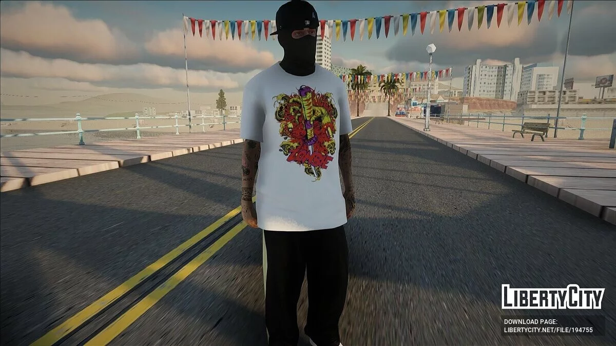 Парень в балаклаве (Модные принты) / GTA San Andreas
