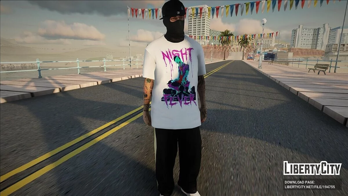 Парень в балаклаве (Модные принты) / GTA San Andreas