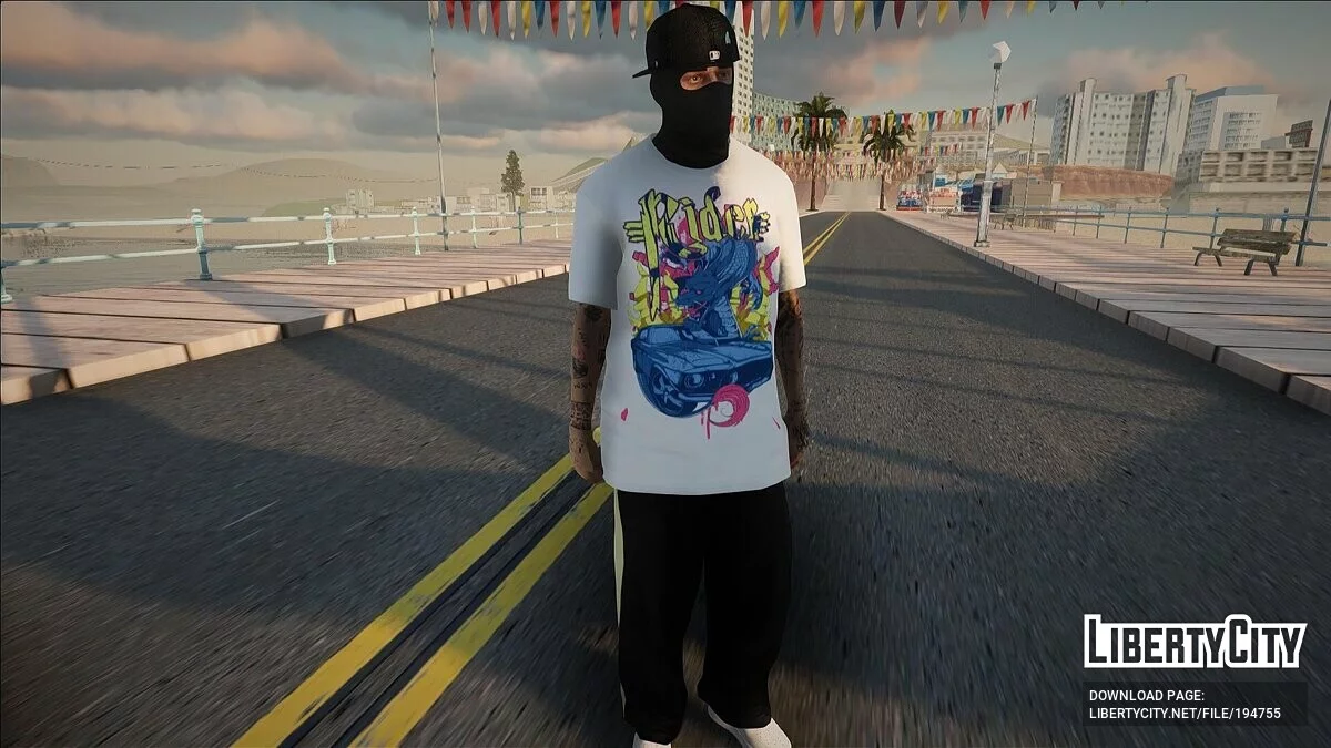 Парень в балаклаве (Модные принты) / GTA San Andreas